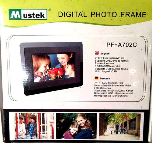 Mustek digital photo frame - digital,